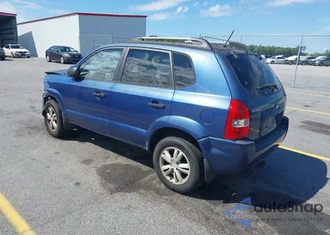 2009 Hyundai Tucson Gls z USA, uszkodzony, nr VIN KM8JM12B89U953425